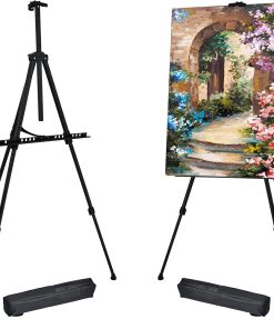 Black Standing Easels