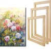 canvas painting wood frames