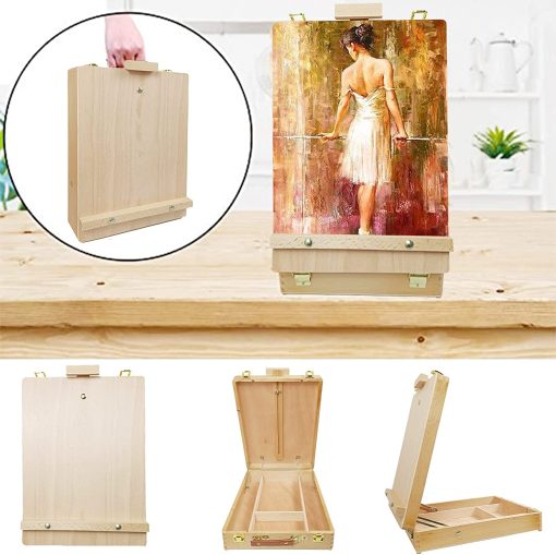 wooden tabletop easels