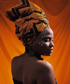 African Lady Paint By Numbers