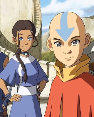 Last Airbender Paint By Numbers