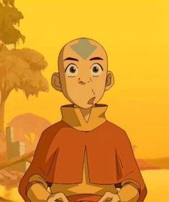 Avatar Aang Paint By Numbers