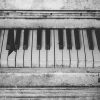 Monochrome Piano Paint By Numbers