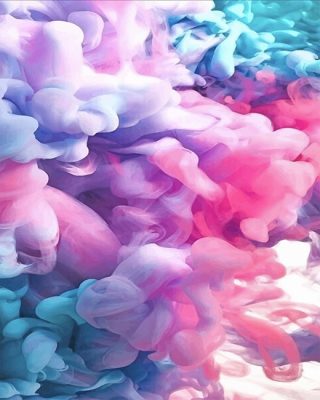 Colorful Smoke Paint By Numbers