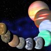 Colorful Planets Paint By Numbers