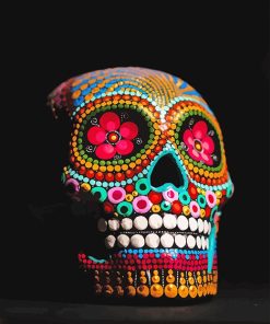 Artistic Skull Paint By Numbers