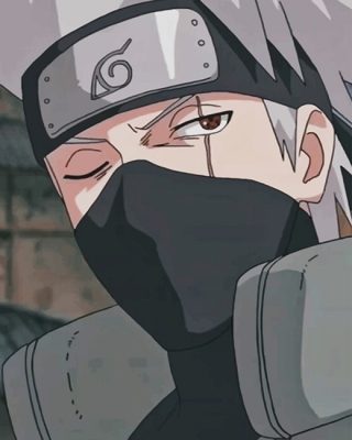 Kakashi Jutsu Paint By Numbers