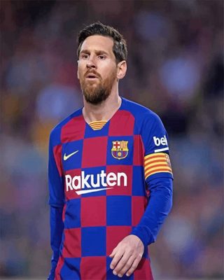 Lionel Messi Paint By Numbers