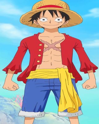 Luffy Paint By Numbers