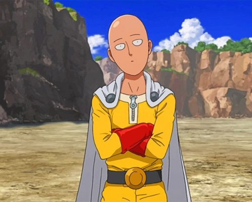 Saitama Paint By Numbers