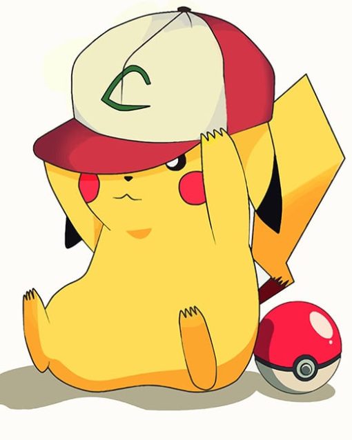 Pikachu Anime Paint By Numbers