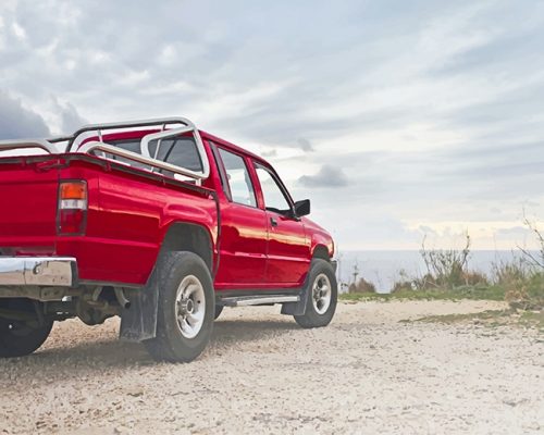 Pickup Truck Paint By Numbers