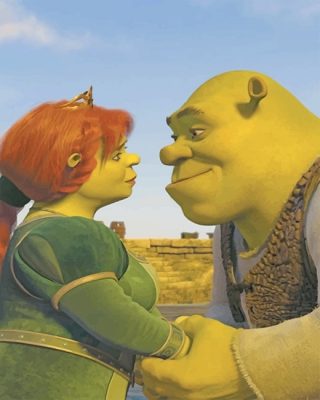 Shrek Animation Paint By Numbers