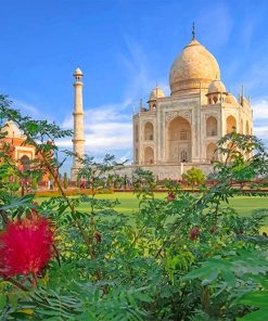 Taj Mahal Paint By Numbers