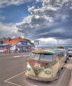 Volkswagen Bus Paint By Numbers