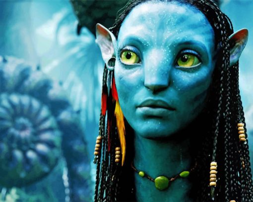 Avatar Neytiri Paint By Numbers