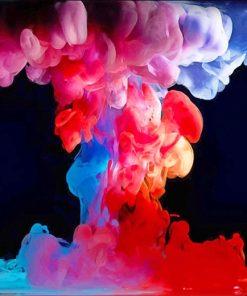 Colorful Smoke Paint By Numbers