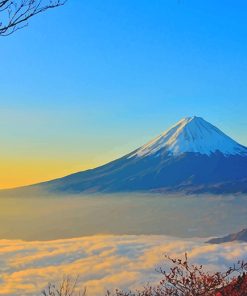 Mt Fuji Paint By Numbers