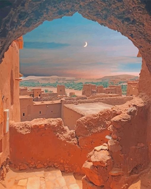 Ait Ben Haddou Paint By Numbers