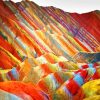 Rainbow Mountains Paint By Numbers