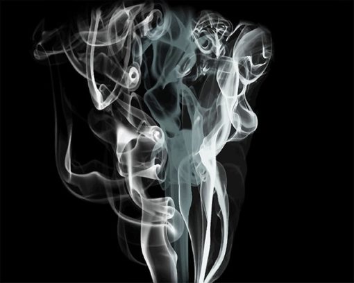 White Smoke Paint By Numbers