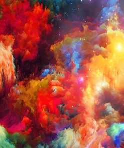Space Nebula Paint By Numbers