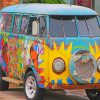 Volkswagen Bus Paint By Numbers