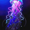Purple Jellyfish Paint By Numbers