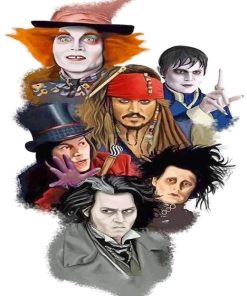 Johnny Characters Paint By Numbers