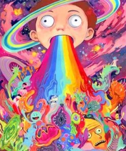 Morty Smith Paint By Numbers