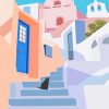 Santorini Art Paint By Numbers