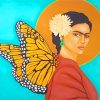 Butterfly Frida Paint By Numbers