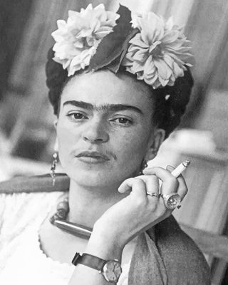 Frida Monochrome Paint By Numbers