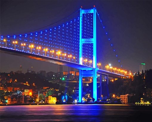 Bosphorus Bridge Paint By Numbers