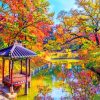 Autumn In Korea Paint By Numbers
