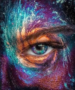 Beautiful Eye Paint By Numbers