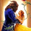 Beauty And Beast Paint By Numbers