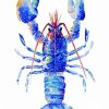 Blue Lobster Art Paint By Numbers