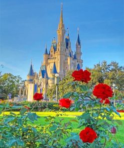 Cinderella Castle Paint By Numbers
