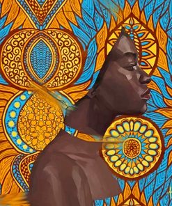 Contemporary African Paint By Numbers