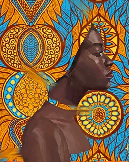 Contemporary African Paint By Numbers