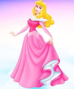 Disney Princess Aurora Paint By Numbers