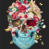 Flower Skull Paint By Numbers