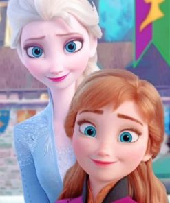 Frozen Disney Paint By Numbers