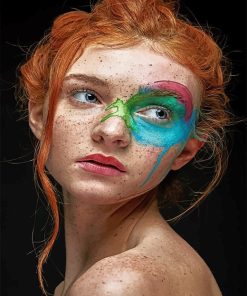 Ginger Girl Paint By Numbers