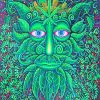 Green Man Paint By Numbers