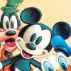Mickey Mouse Characters Paint By Numbers