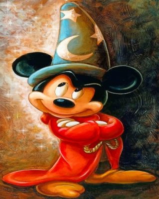 Mickey Mouse Paint By Numbers