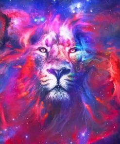 Nebula Lion Paint By Numbers