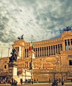 Piazza Venezia Paint By Numbers